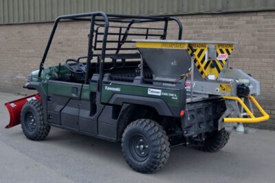 DE MOUNT SALT SPREADER FOR KAWASAKI MULE