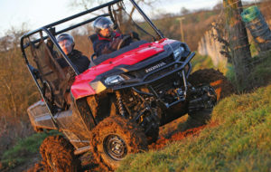 Honda Pioneer mud