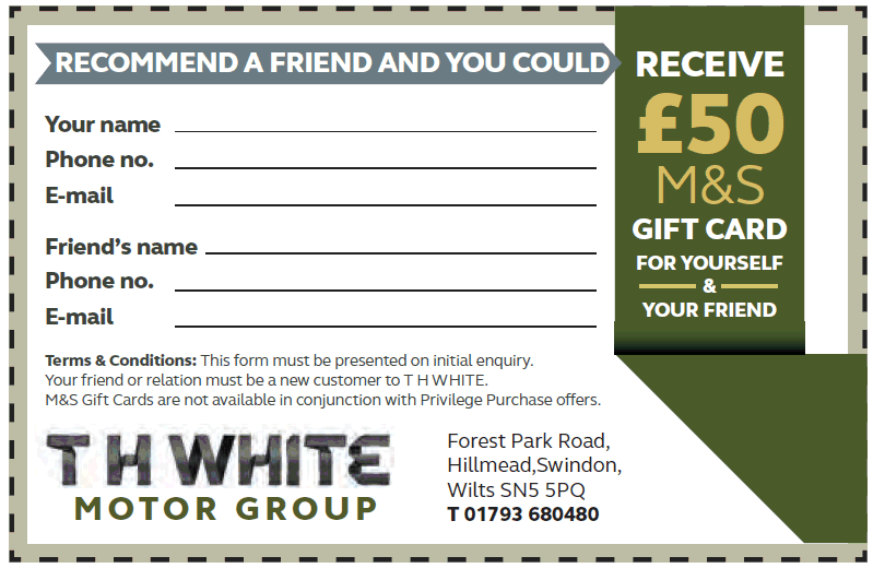 Recommend a Friend For £50 M&S Gift Card