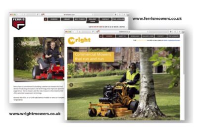 NEW WEBSITES FOR FERRIS AND WRIGHT MOWERS