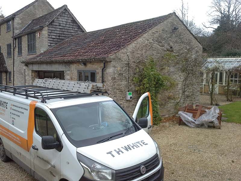 GRANT-FUNDED VEHICLE CHARGING POINT