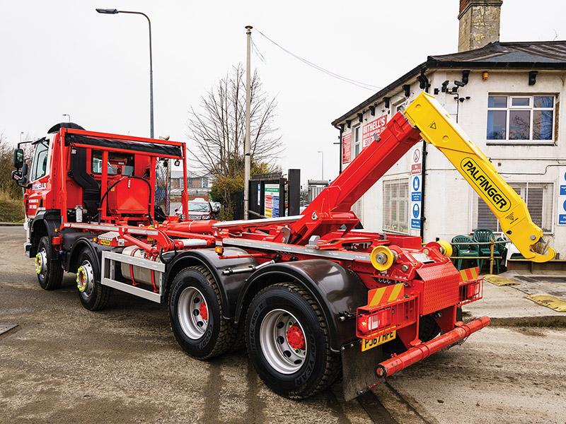 New Palfinger T22 Hookloader for Bithells of Wigan