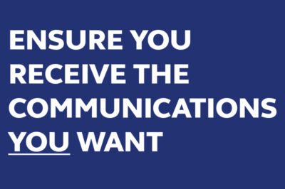 ENSURING YOU GET THE COMMUNICATIONS YOU WANT