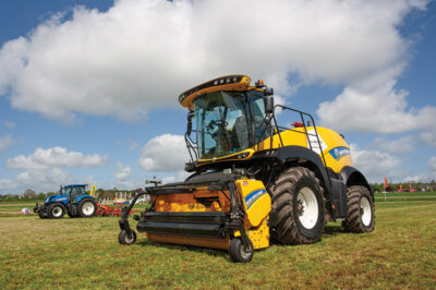 The new FR650 forage harvester at Grassland UK 2018