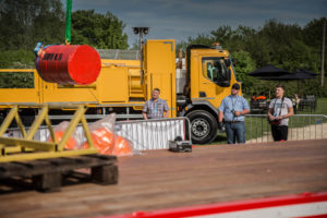 Palfinger UK crane compeition at DAF Ride and Drive event