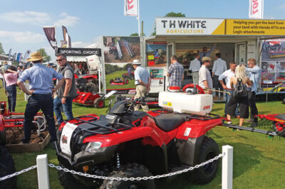 A busy Badminton for T H WHITE and Logic