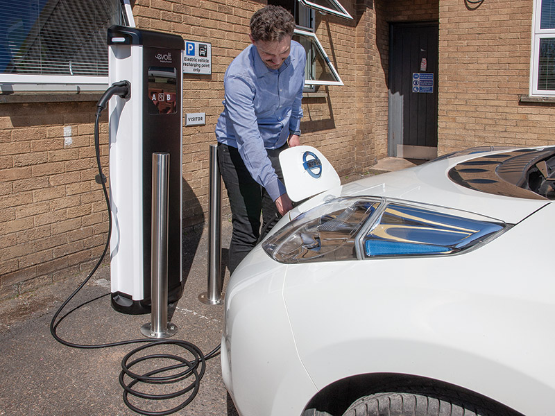 Recharge your vehicle when you visit us at Devizes