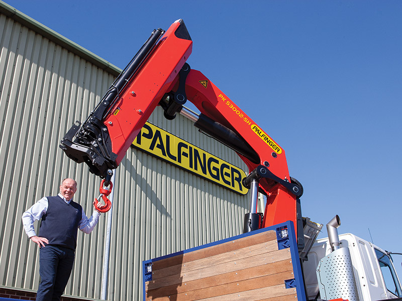 Palfinger UK is Britain’s largest national lorry crane provider