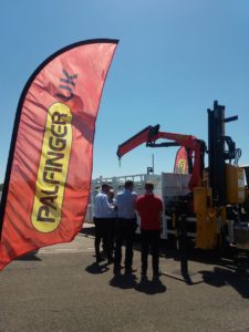 Traffex event Palfinger UK stand