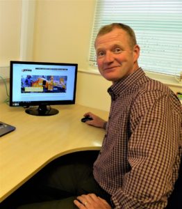 Bill Johnston and the new Jensen UK website