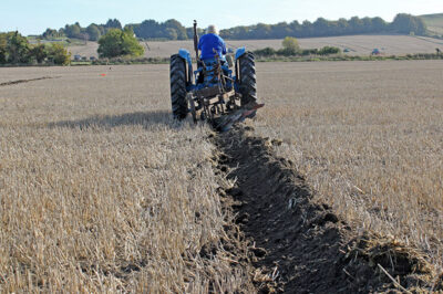 Tractor at Avebury Ploughing Match