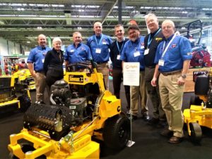 Machinery Imports team with representatives from Wright at Saltex 2018