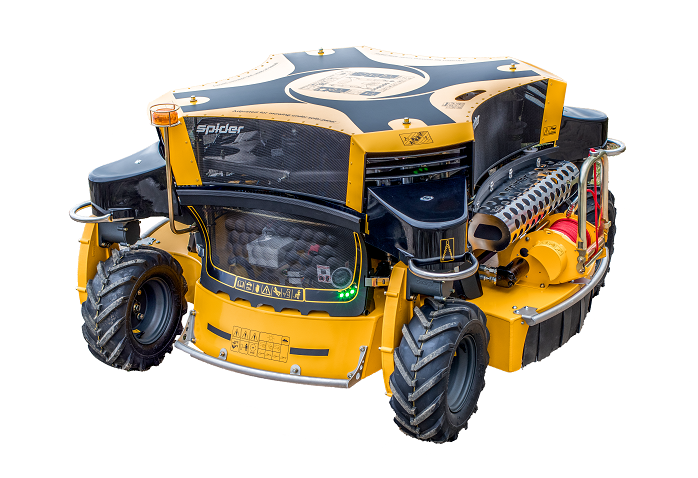 Machinery Imports Spider 2sgs robotic slope mower