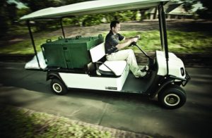 T H WHITE Golf and Utility Cushman Shuttle 2