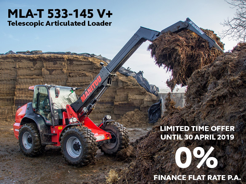 Manitou MLA-T 533-145 V+ at 0% interest