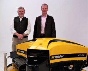 Head of Machinery Imports division Bill Johnston, with General Manager Clive Carter