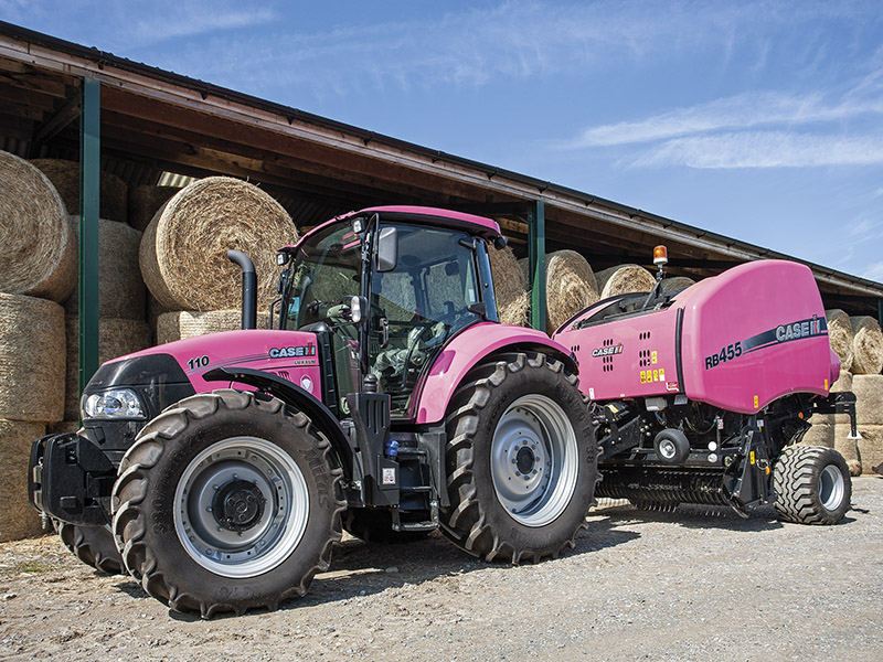 IN THE PINK WITH CASE IH