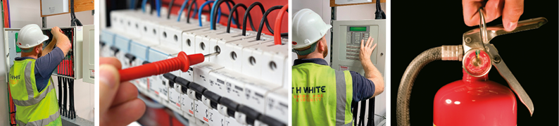 Fire & Security servicing offer from T H WHITE Energy, Fire & Security