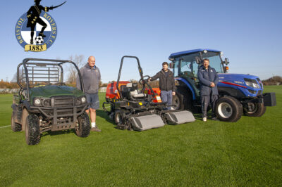 MAKING THE PITCH FOR Bristol Rovers