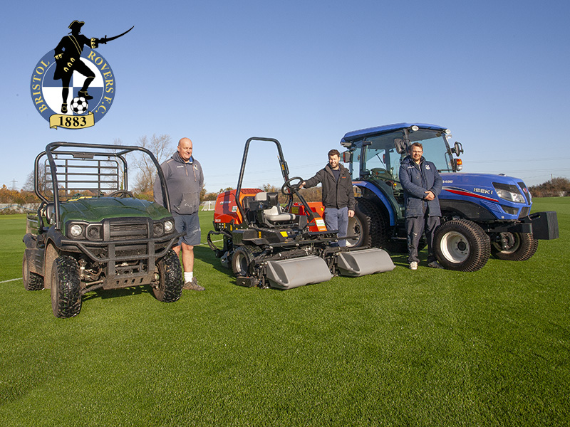 MAKING THE PITCH FOR Bristol Rovers