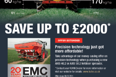 Offer Extended! Save up to £2000 on Kuhn Technology