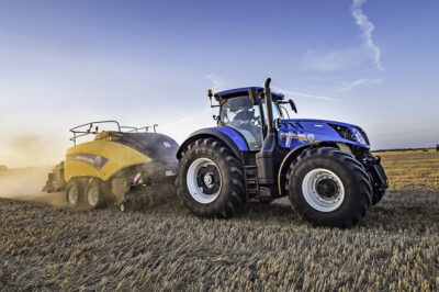 T H WHITE IS NEW HOLLAND HAY & FORAGE DEALER OF THE YEAR
