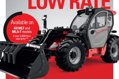 ENHANCED PAYMENT TERMS ON MANITOU MLT & MLA-T UNTIL 30TH JUNE