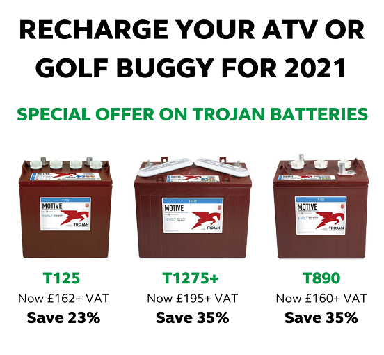 EXCEPTIONAL OFFERS ON TROJAN BATTERIES