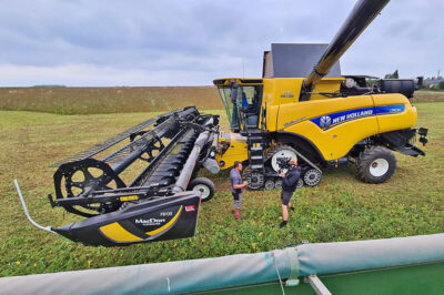 Life on the farm with Ally Hunter Blair, New Holland and MacDon