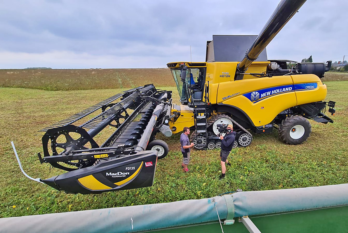 Life on the farm with Ally Hunter Blair, New Holland and MacDon