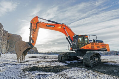 Introducing Doosan to T H WHITE Construction with low monthly finance