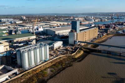 Tilbury Grain Terminal Rebuild on Schedule with a 20,000 tonne Silo Storage Facility