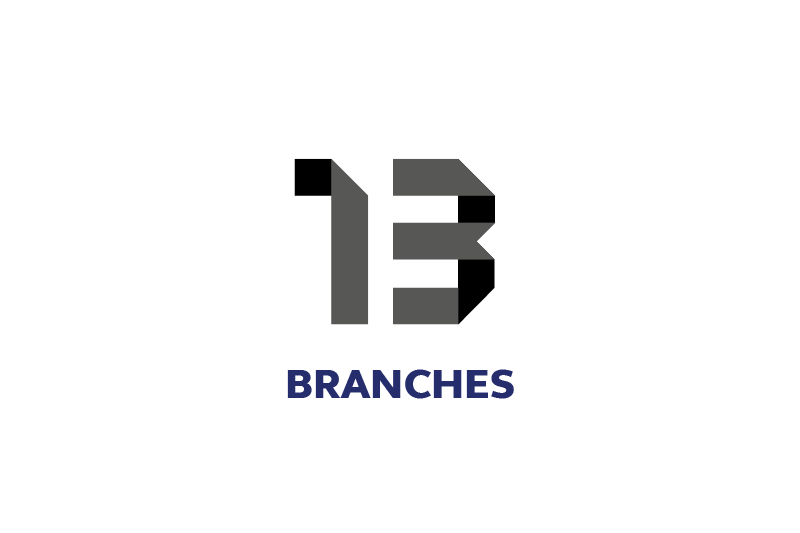 11 branches