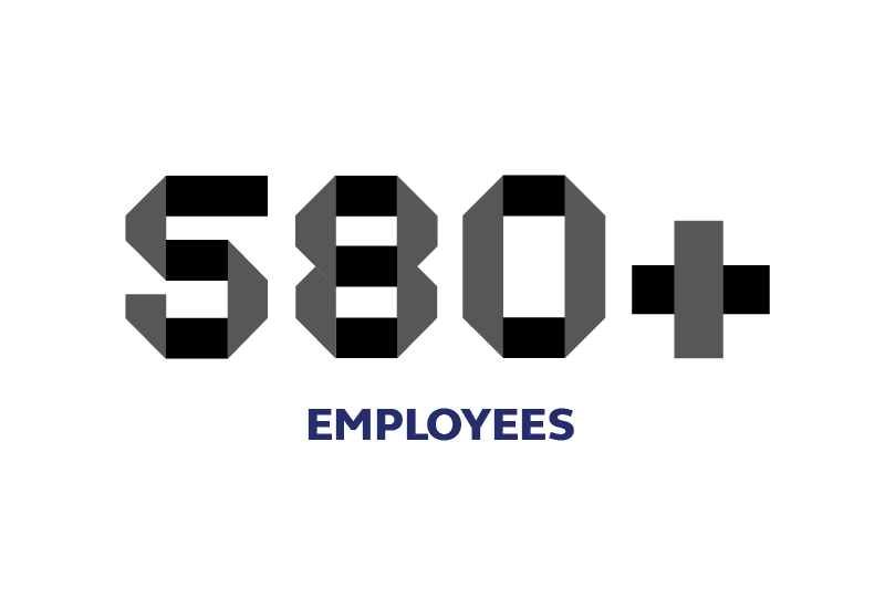 550 employees