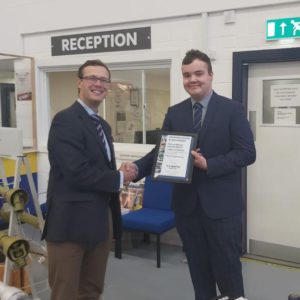 James Hamblin Apprentice Graduation