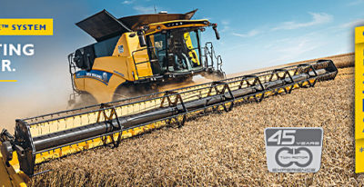 New Holland Extended Warranty FREE on CR combines