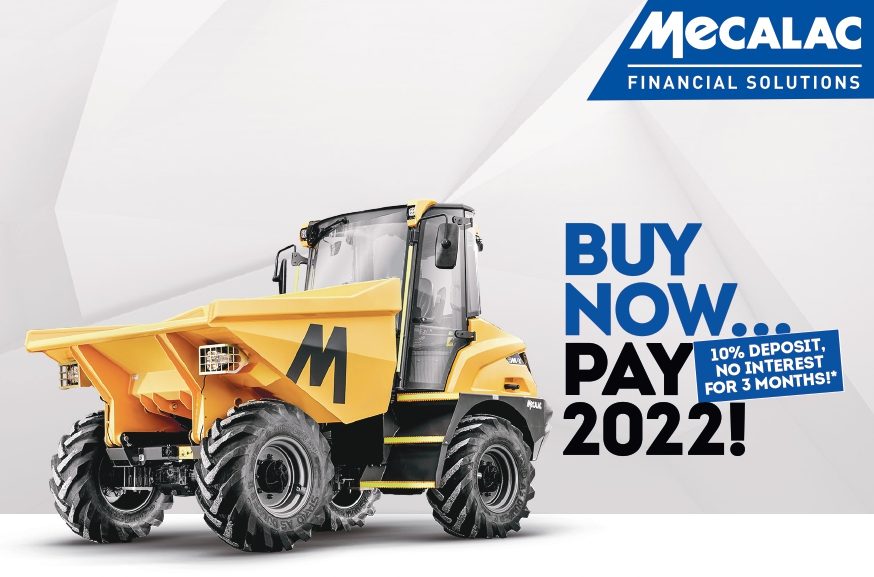 Mecalac- Buy Now… Pay Later