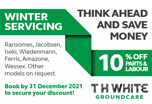 Save 10% on Groundcare equipment servicing this winter