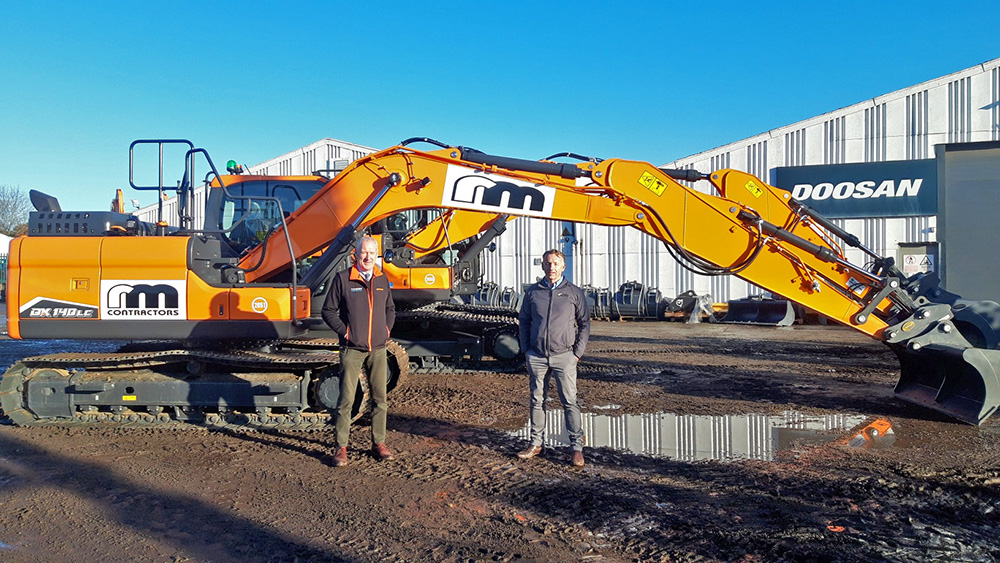 RM Contractors dig in with Doosan