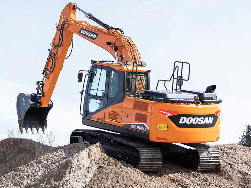 Doosan excavators surpass Stage V regulations
