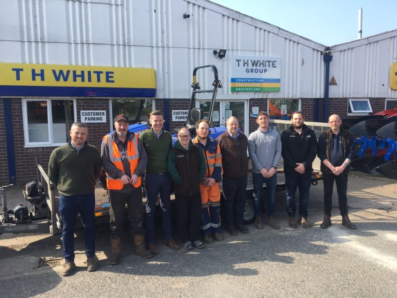 Larger Premises in Stourport for T H WHITE Groundcare Team