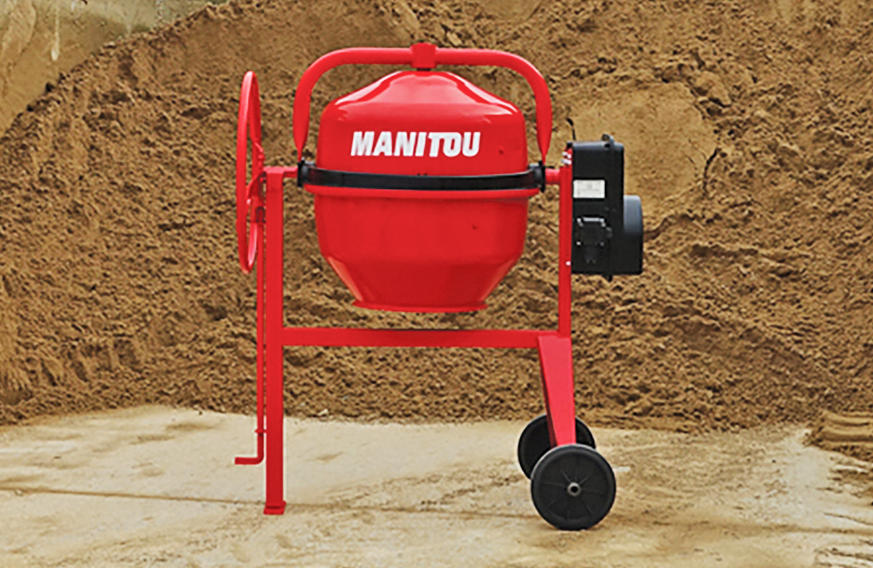 NEW – cement mixers from Manitou