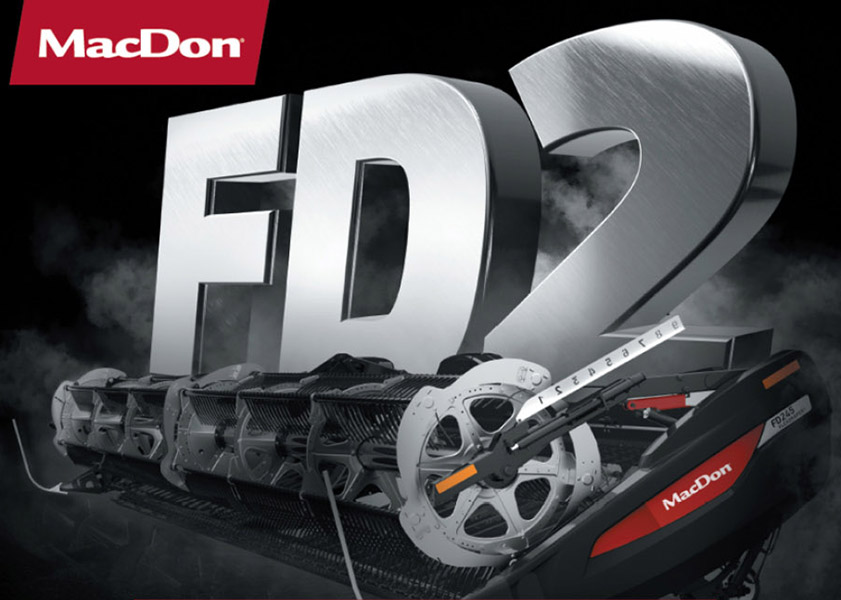 Take a look at the MacDon FD2 header…