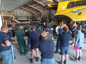 New Holland Combine Operator training