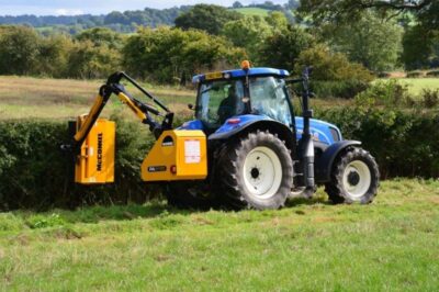 Power Through Hedge Cutting with a McConnel Power Arm