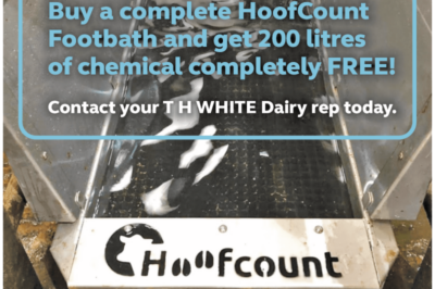Get a Hoofcount Footbath with FREE Chemical