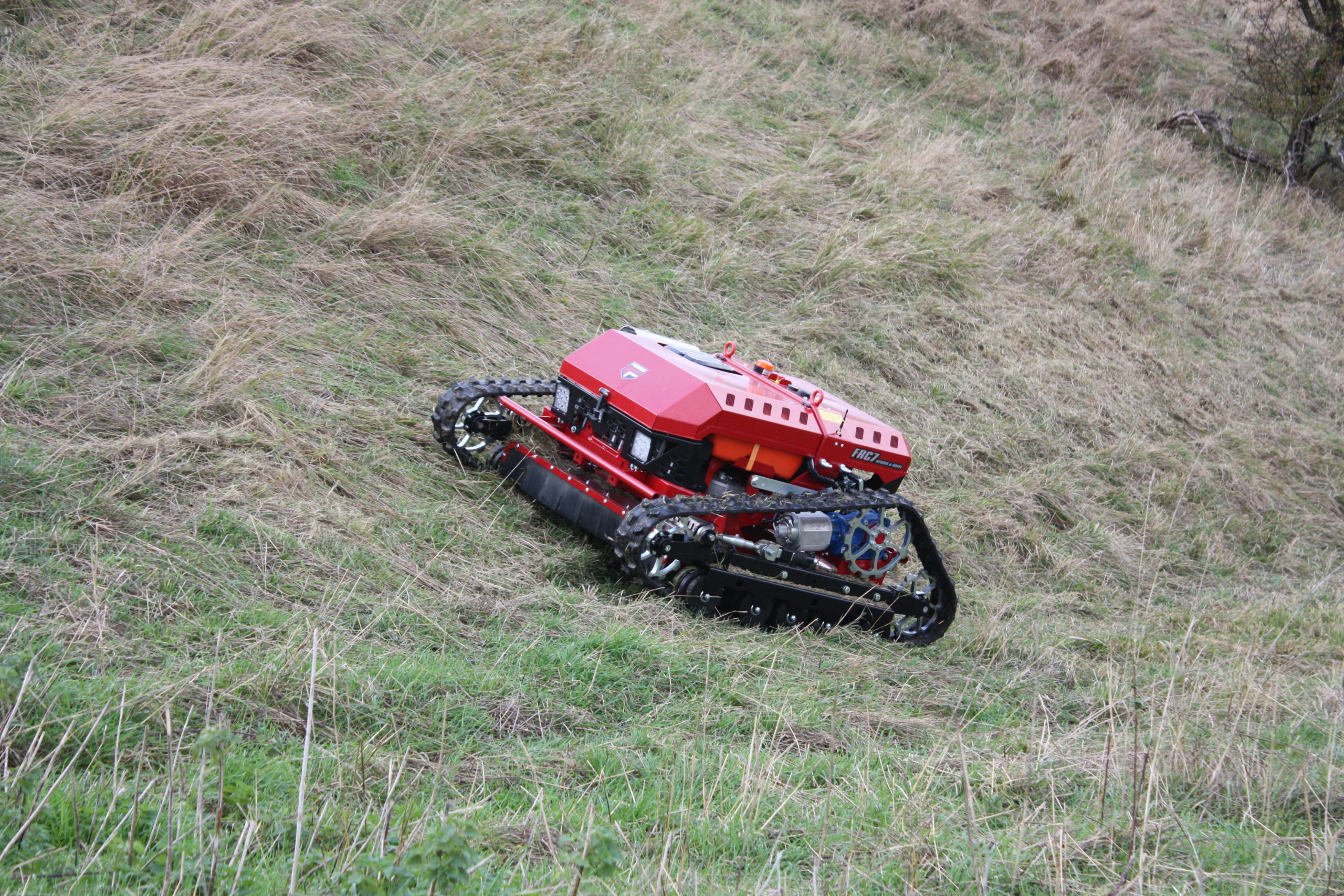 Introducing the New FERRIS FRC7 Remote Controlled Slope Mower
