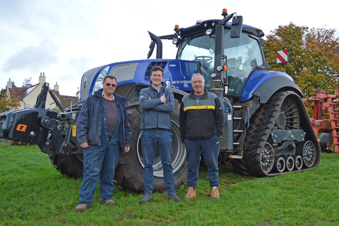 New Holland T8 Genesis is a real first for Reg Pearce.