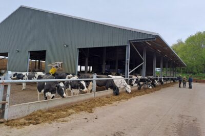 Informative Day on Jeynes Farm seeing Robotic Milking in Action
