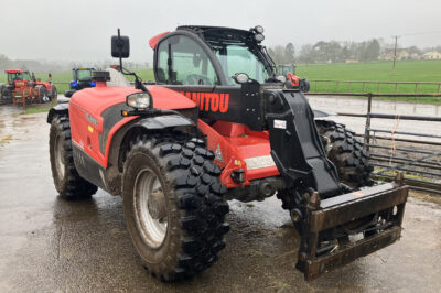 Manitou’s MLT 741 is a real workhorse on the Stud Farm